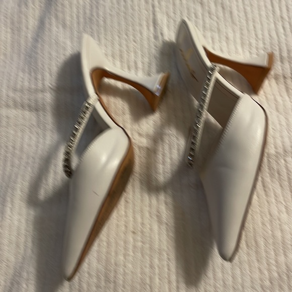 Lulus Myraa White Rhinestone Mule Pumps
8-1/2 - Picture 7 of 12